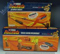 Corgi Rockets ‘Grand Canyon Speed Circuit’ No 2075 and Corgi Rockets ‘Jetspeed Circuit’ No 2071 both