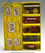 Lesney Matchbox Diecast Models of Yester Year Gift Set G-7 – containing Y3 London Tram Car, Y8