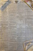 Napoleonic Wars – The Star Evening Newspaper 1803 – dates 2nd Jan to 29th June 1803, issued daily