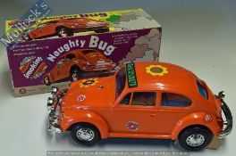 HC (Hong Kong) Battery Operated Mystery Bump’N Go ‘Smoking Naughty Bug’ Smoking Volkswagen No969