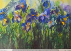 Ute Mertens ‘Im Somerlicht’ Signed Colour Print signed to the mount in pencil by the artist,