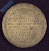Sunderland Bridge Lottery 1816 Medallion - issued to promote this Lottery. Obverse; View of the