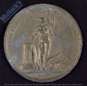 Napoleonic Wars - Bethnal Green Volunteer Infantry 1814 Large impressive Victory Medallion