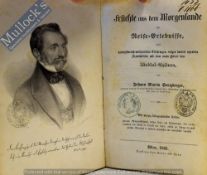 India - Account of Maharajah Ranjit Singh’s Court Physician 1851 Book – ‘Früchteausdem Morgenlande –