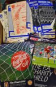 Selection of Mixed Football Programmes to include 1960s Shrewsbury Town, v Spartak, Manchester