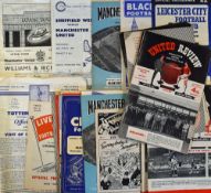 1959/1960 Manchester Utd football programmes complete set of homes nos. 1-23, full set of aways (24)