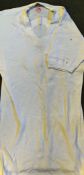 Late 1950s England Intermediate Football Shirt in white with short sleeves, ‘Umbro Tangeru’ internal