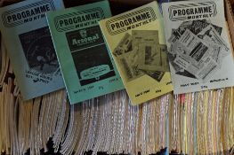 Large Selection of Football Programme Monthly a complete set from No.1 – 450 all appear in good