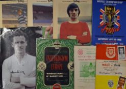Mixed Football Selection to include Stanley Matthews Signed Cigarette Card, Tom Finney Signed