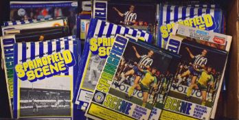 Selection of Wigan Athletic home football programmes many 1980’s onwards some aways noted,