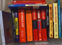 Mixed Selection of Football Books to include Sir Bobby Robson, Legends of Football, 100 Greatest