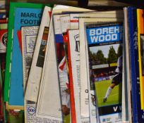 Assorted Selection of Friendly Football Programmes 1960s onwards a mixture of fixtures including,