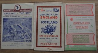 1951 5 Nations ‘Pirate Plus’ Rugby Programmes (4): From Ireland’s Championship season, the 3-3