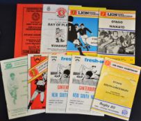 NZ 1980/90s mostly domestic Rugby Programmes (9): Otago v S Canterbury; Canterbury v NSW, Bay of