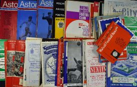 Assorted 1960s Football Programmes includes a variety of clubs, Aston Villa, Walsall, Portsmouth,