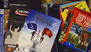 Selection of Big Match Football Programmes with Finals, Semi-Finals, Scottish and English club
