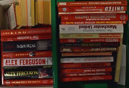 Selection of Manchester United Related Football Books including a wide variety of titles, Class of