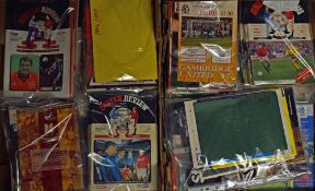 Comprehensive collection of Manchester Utd football programmes to include 1989/90 (21) homes, (24)