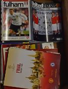 2007/2008 Manchester Utd football programmes Premier League, Champions League, World Club