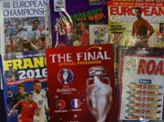 European Championship publications to include Euro 88 special souvenir guide (44 pages), Euro 1996
