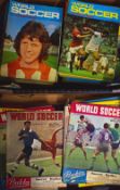 Quantity of World Soccer Football Magazines from 1960-2000 an almost complete run, condition appears
