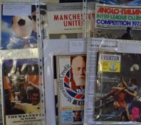 Collection of Manchester Utd football programmes to include 1967 Australia tour; Northern NSW,