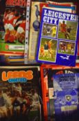 Selection of Leicester City home and away football programme s from 1960’s onwards good variation of