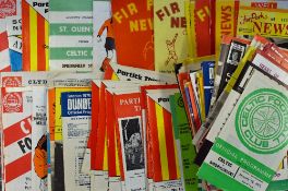 Assorted 1970s onwards Scottish Football Programme Selection includes a wide variety of teams,