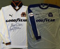 2000 Andy Sinton Signed Wolverhampton Wanderers Away Match Issue Football Shirt a long sleeve shirt,