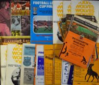 Assorted Selection of 1950s onwards Football Programmes includes programmes from late 1950s