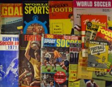 Mixed Football Magazines to include 1974 Football Digest, ‘Up The Cherries’ by Tony Pullein