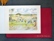 Armitage, Jos signed (After) 1971 100th Open Golf Championship Portfolio signed by Jos Armitage (