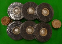 6x rolls of electrical cloth tape – ideal for thickening golf club grips (hard to find) together
