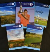 2004 Official Open Golf Championship signed programme and draw sheet: played at Royal Troon signed