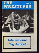 1980s ‘The Wrestlers’ Promotion Publication No.4 ‘International Tag Action’ promoting wrestling as