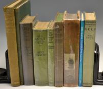 Golf Instruction Books from 1920’s onwards (9) - James M Barnes “A Guide to Good Golf” 1st edition