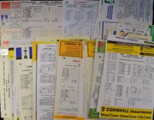 Large Selection of Cricket Score Sheets Consisting of Test Matches, Yorkshire, Cup matches 1950s –