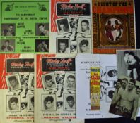 1959 The Heavyweight Championship of The British Empire Boxing Programme Sir Leslie Joseph