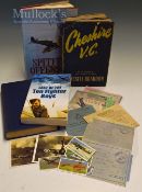RAF Interest – Cheshire V.C 1954 1st edition book plus Spitfire Offensive, Jimmy Corbin Last of