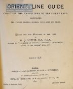 Orient Line Guide 1890 - A very extensive 438 page guide all about the ships of this shipping