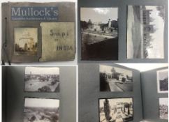 India & Punjab –Photo Album of Punjab and NWF early vintage photograph album of northern India