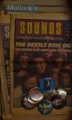 1990 Sounds Newspaper Magazine Selection to include 15x various issues, plus a selection of David