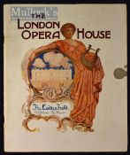The London Opera House, Kingsway, W.C. 1912 Publication An impressive 32 page publication