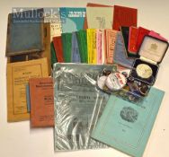 Assorted Trade Union Ephemera and badges Ranging from 1930s to date to include membership cards,