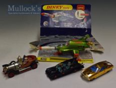 Dinky Toys Diecast Model Selection to include 351 UFO Interceptor and 352 Ed Straker’s Car