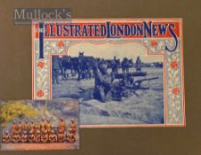 India – Sikh Machine Gun detachment at Practice Magazine Cover from The Illustrated London News 1914