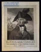 C. 1800 Archduke Charles (1771-1847) Austrian Military Commander Broadside – His R:H:ye Archduke
