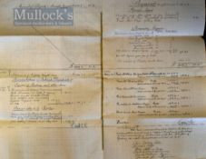 Shropshire – Shrewsbury - Executorship & Trust Accounts Document Mrs Mary Yerbury 1887 date 18th Nov