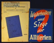Truths and Victories of the Allies – ‘The Best Propaganda is Results’ 1940 German Publication plus