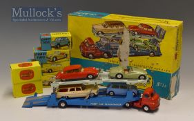 Corgi Toys Gift Set Diecast Models No1B Car Transporter with 4x Cars consisting of Big Bedford